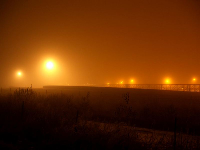 Lichter im Nebel