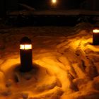 Lichter im Schnee