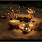 Lichter im Schnee / Vielen Dank