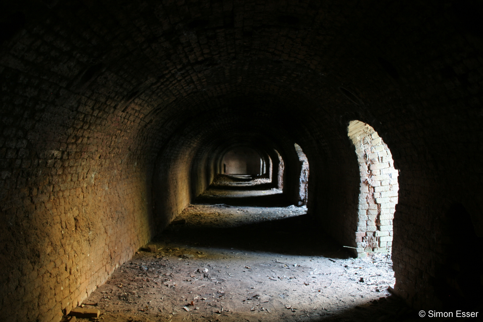 Lichter im Tunnel