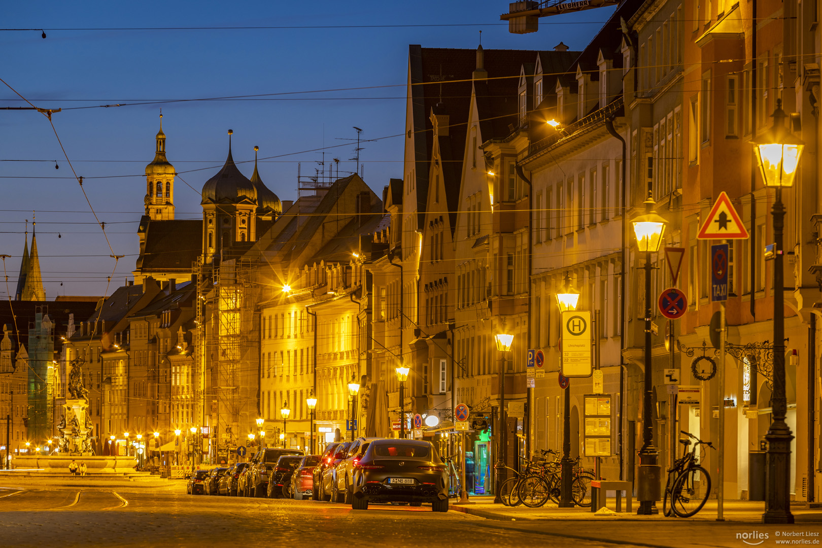 Lichter in der Maxstraße