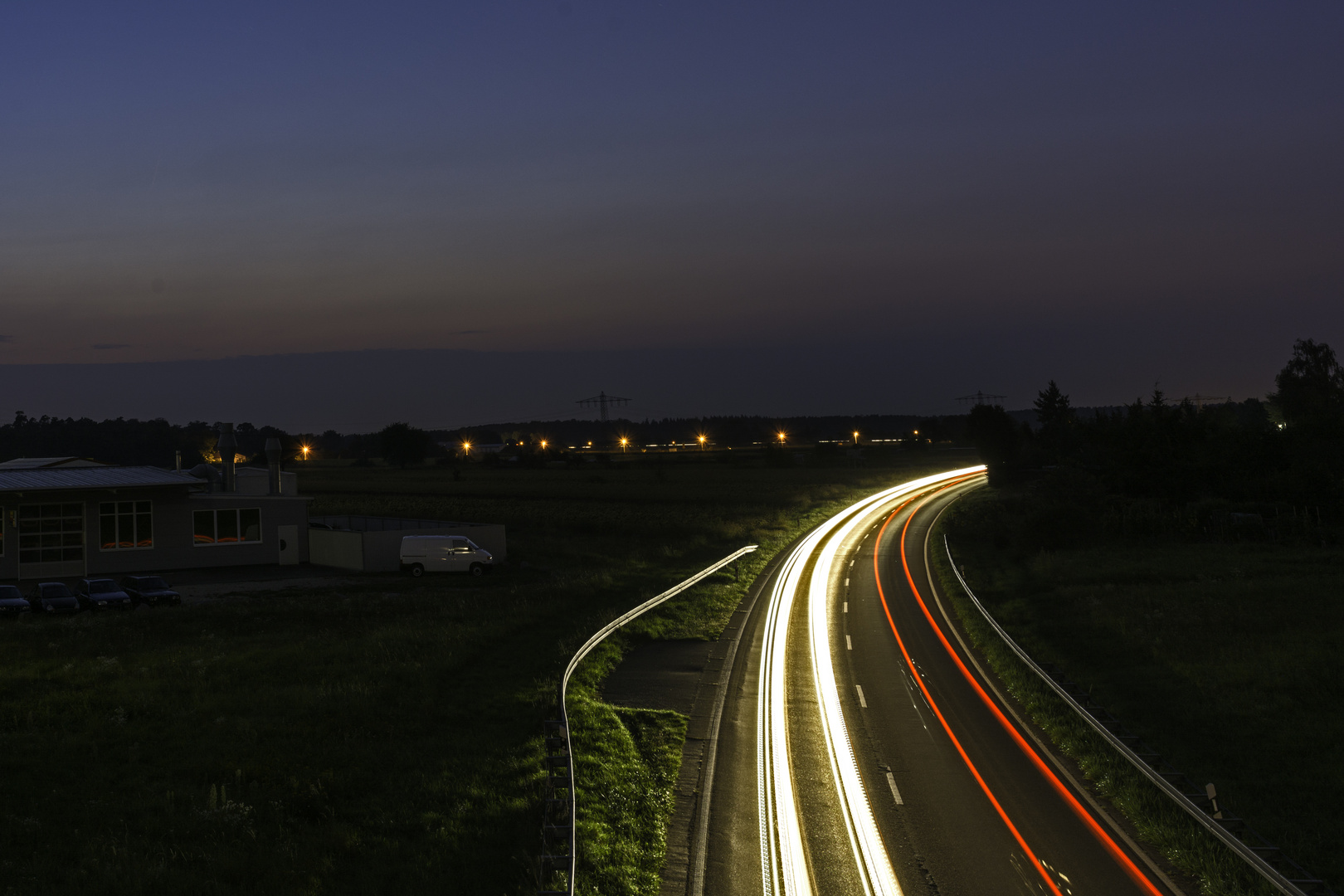 Lichter in der Nacht