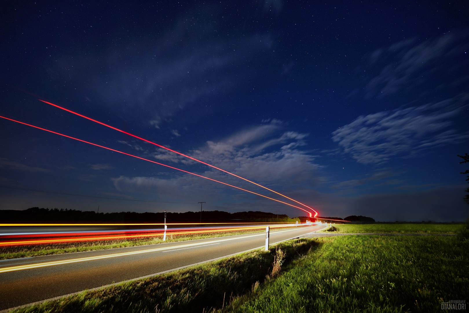 Lichter in der Nacht