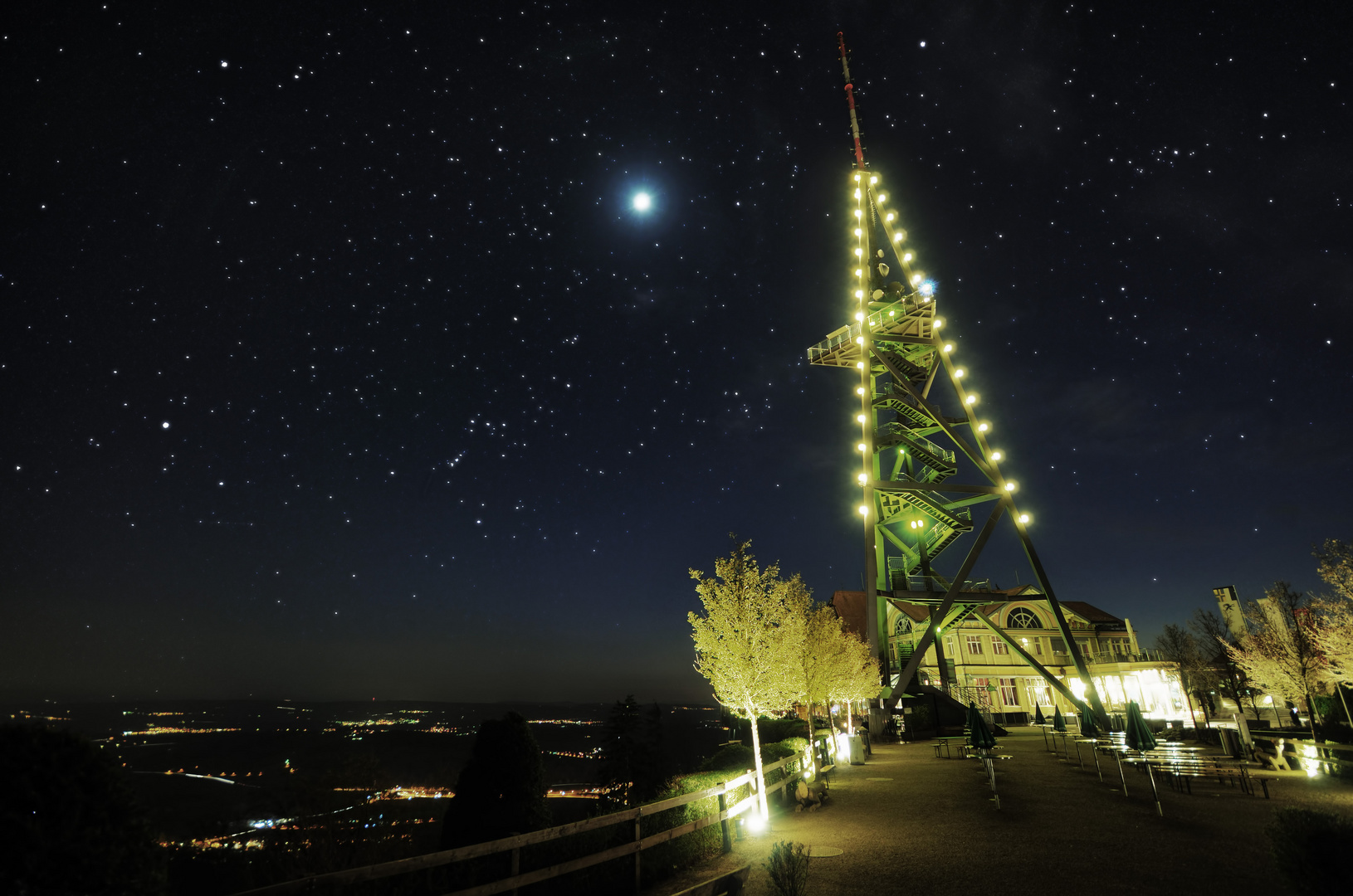 Lichter in der Nacht