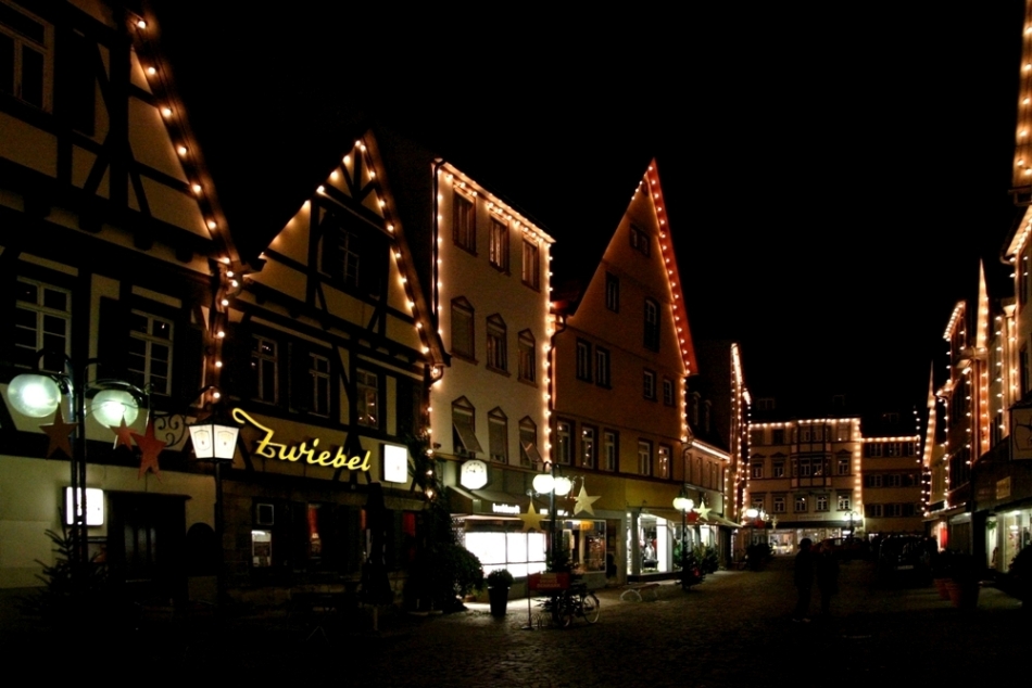 Lichter in Esslingen Küferstraße