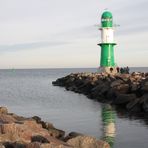 Lichter in Warnemünde