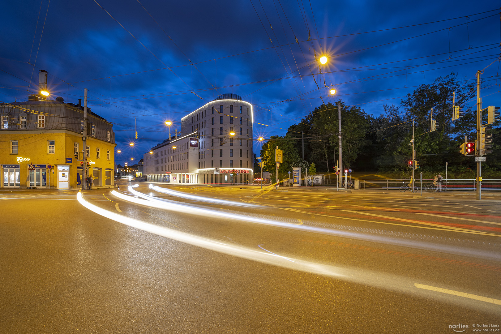 Lichter Langemantelstraße in Augsburg