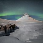 Lichter über Kirkjufoss