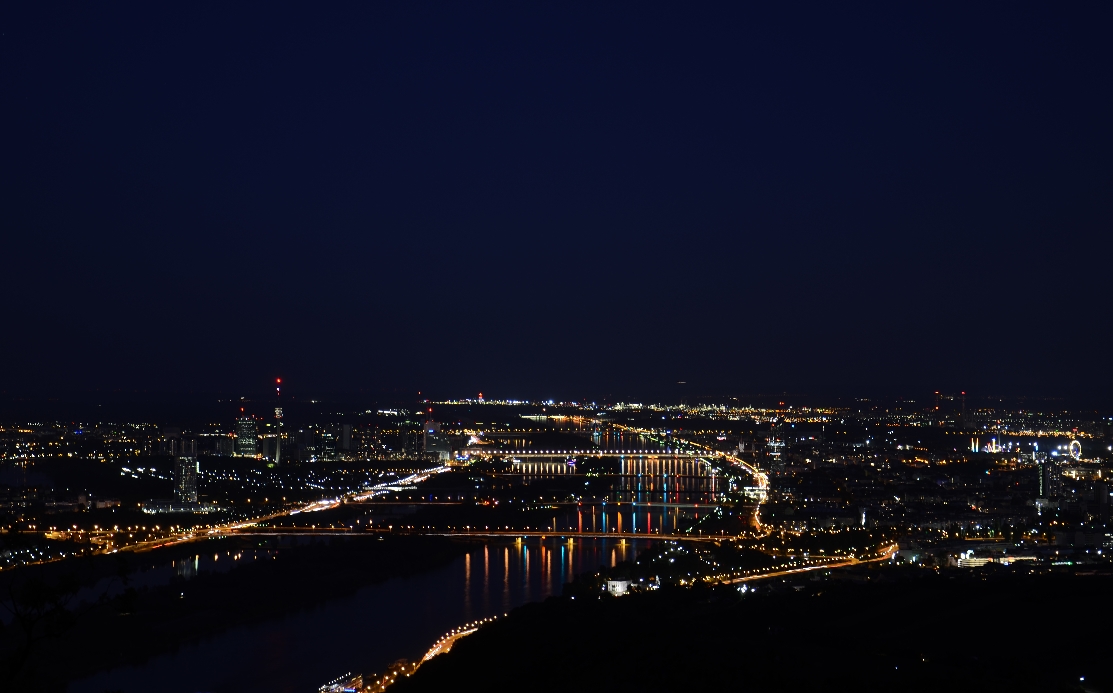 Lichter über Wien..