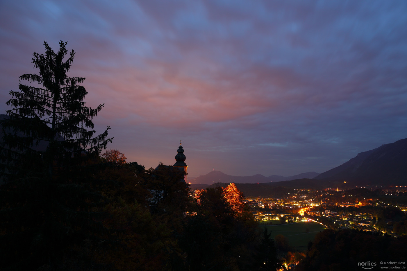 Lichter von Bad Reichenhall