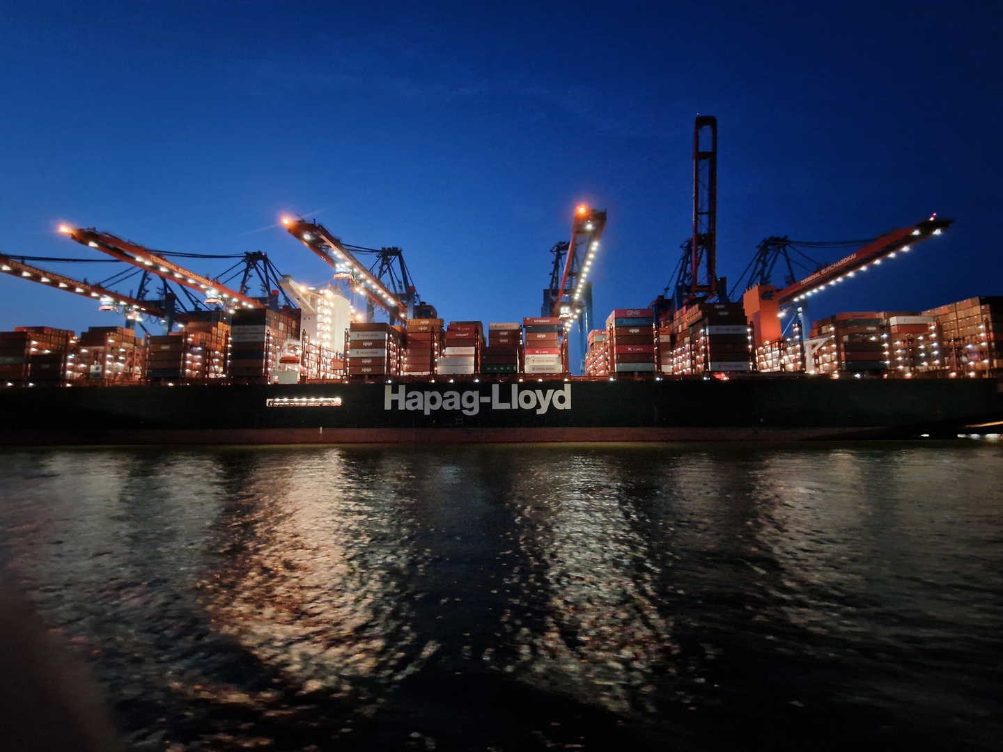 Lichterfahrt Hafen Hamburg 4