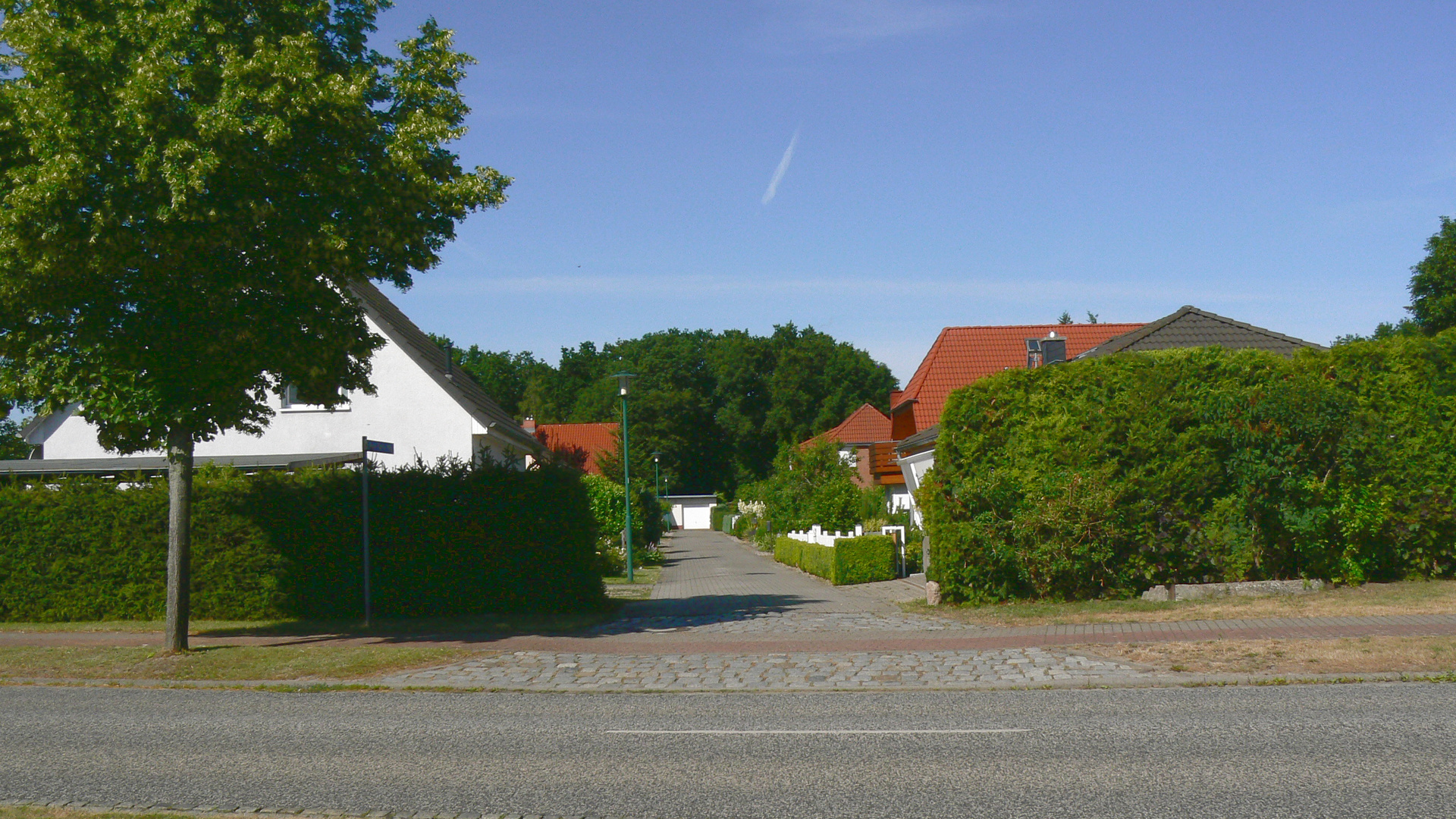 Lichterfelde  Anna-Karbe-Weg Barnim Schorfheide Ortschronik Eberswalde