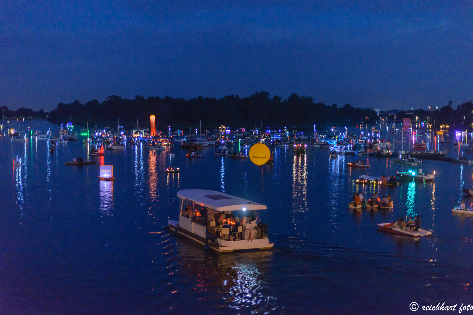 Lichterfest Alte Donau