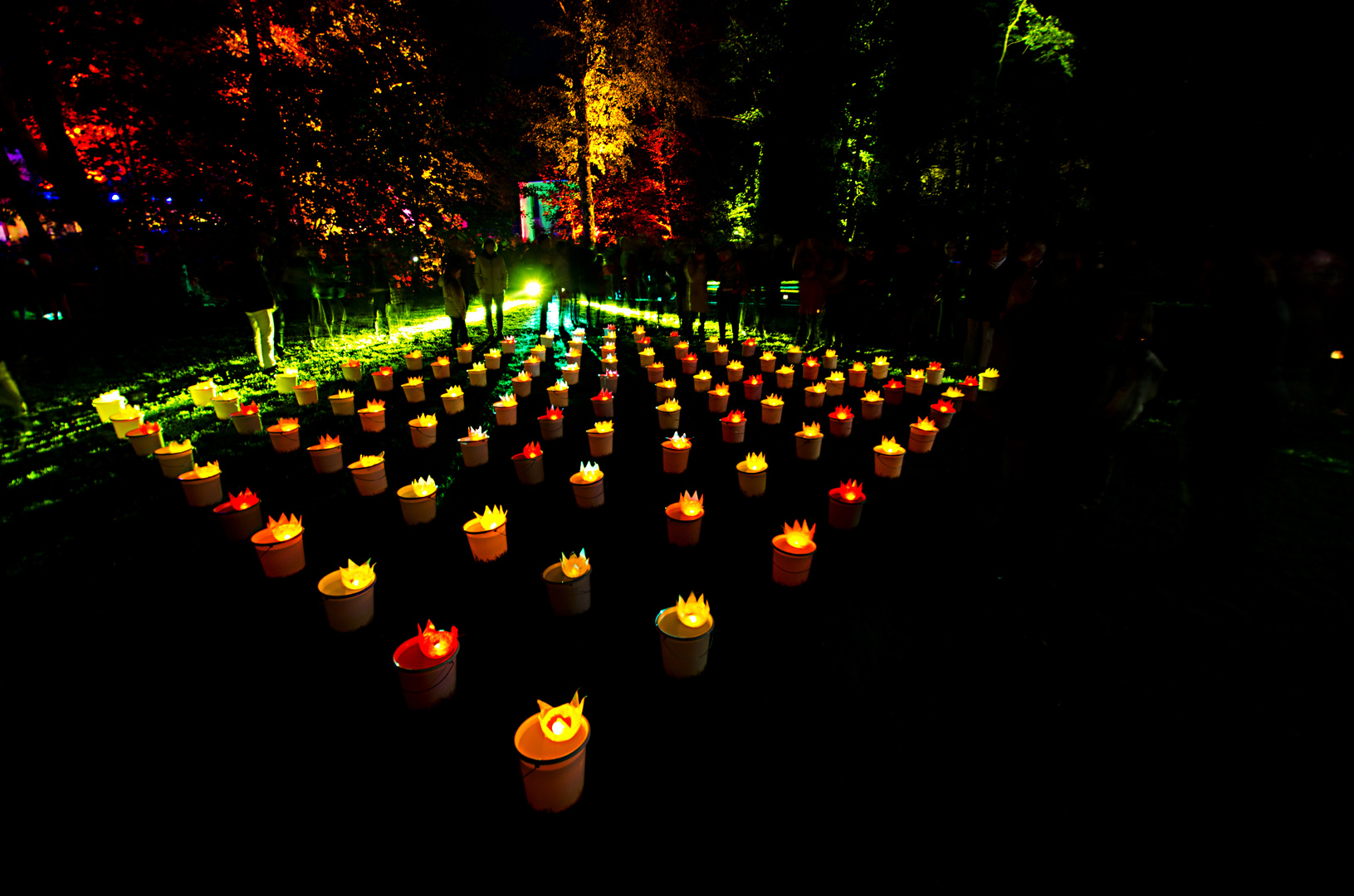 Lichterfest an der Koppelschleuse