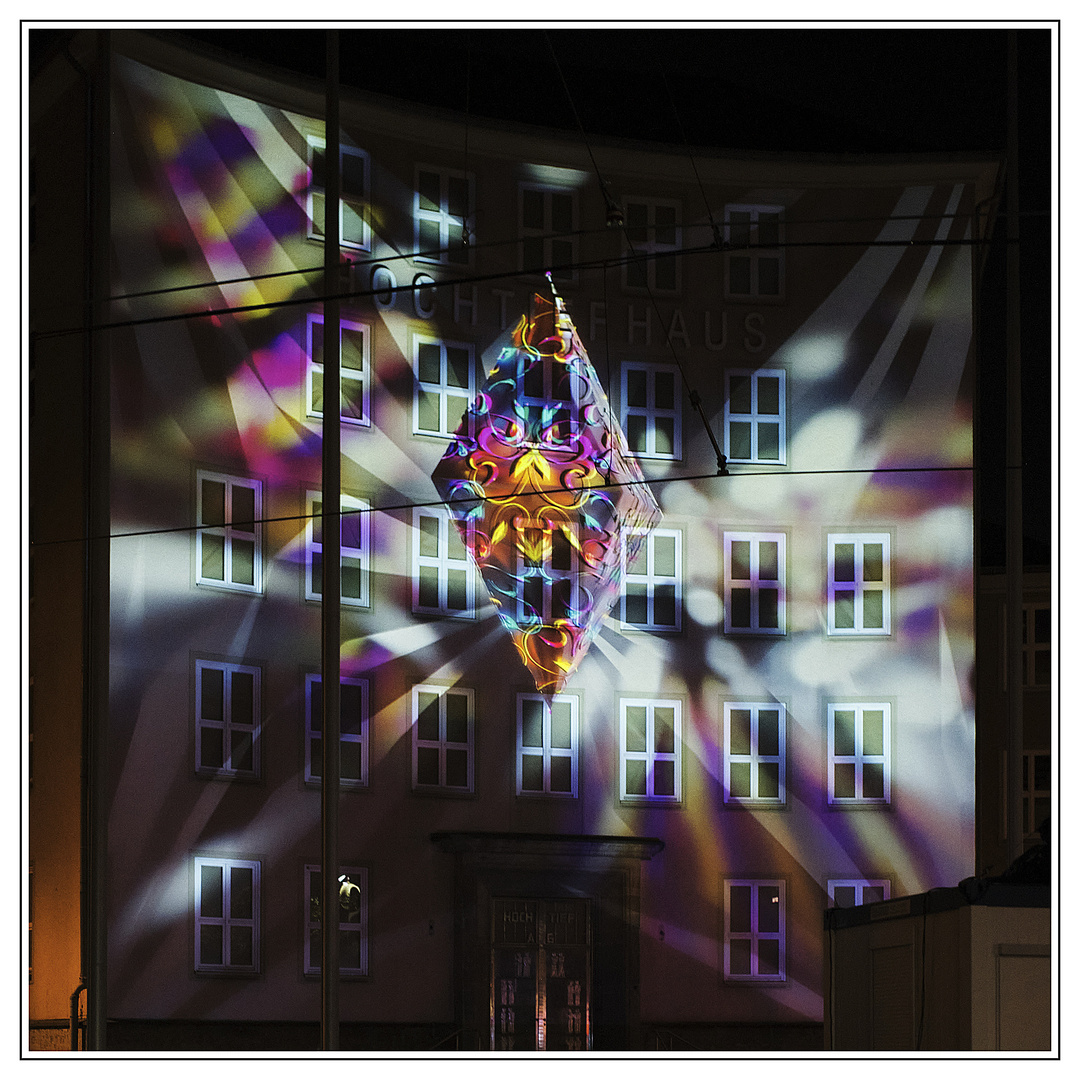 Lichterfest Essen Audiovisuelle Show "3D"