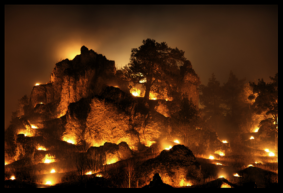 Lichterfest II - Felsen