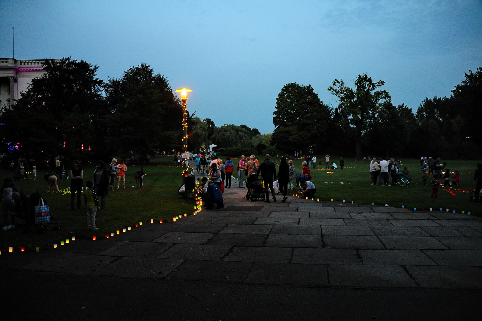 Lichterfest im AGRA-Park