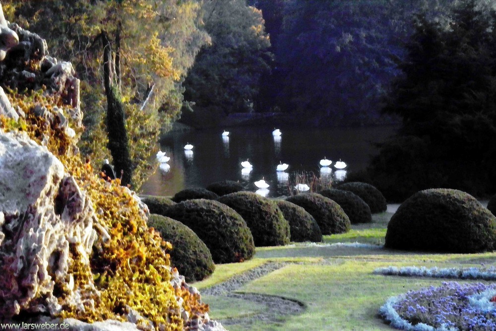 Lichterfest im Schloßpark Wiesenburg