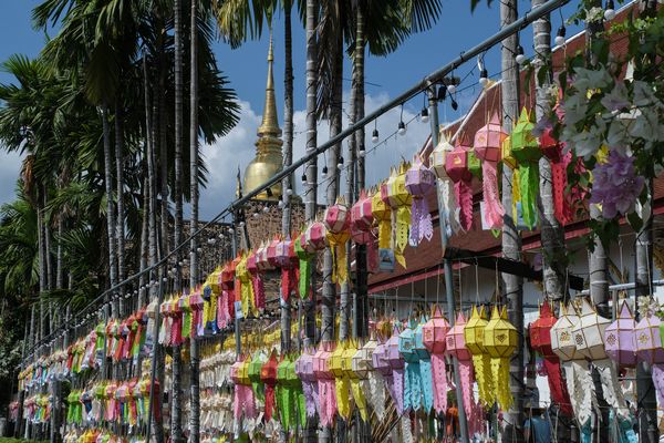 ...Lichterfest Impressionen in Chiang Mai...