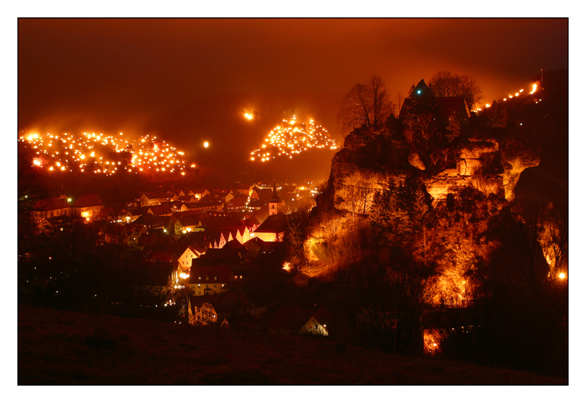 Lichterfest in Pottenstein