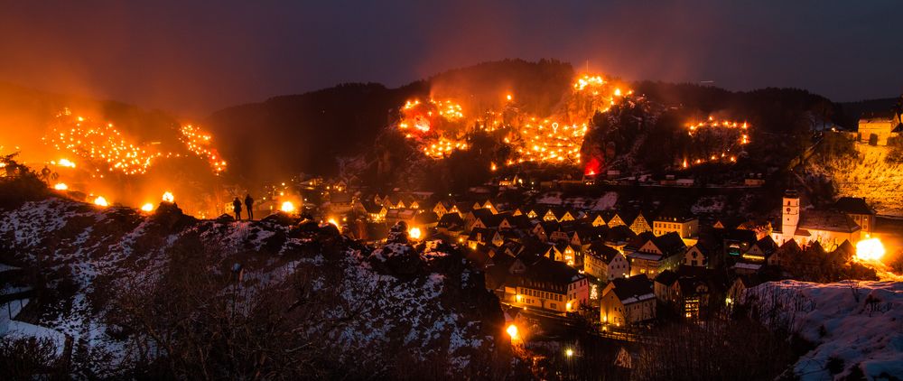 Lichterfest in Pottenstein