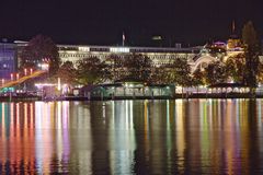 Lichterfestival am Luzerner Bahnhof