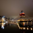 Lichterfestival Luzern - LiLu - Kapellbrücke (Switzerland)