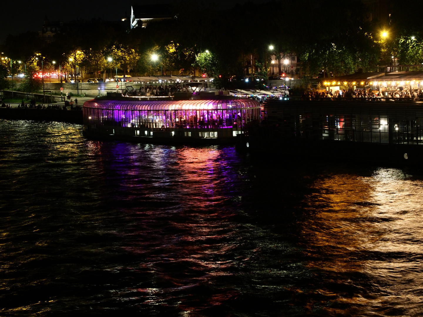 Lichterglanz an der Seine