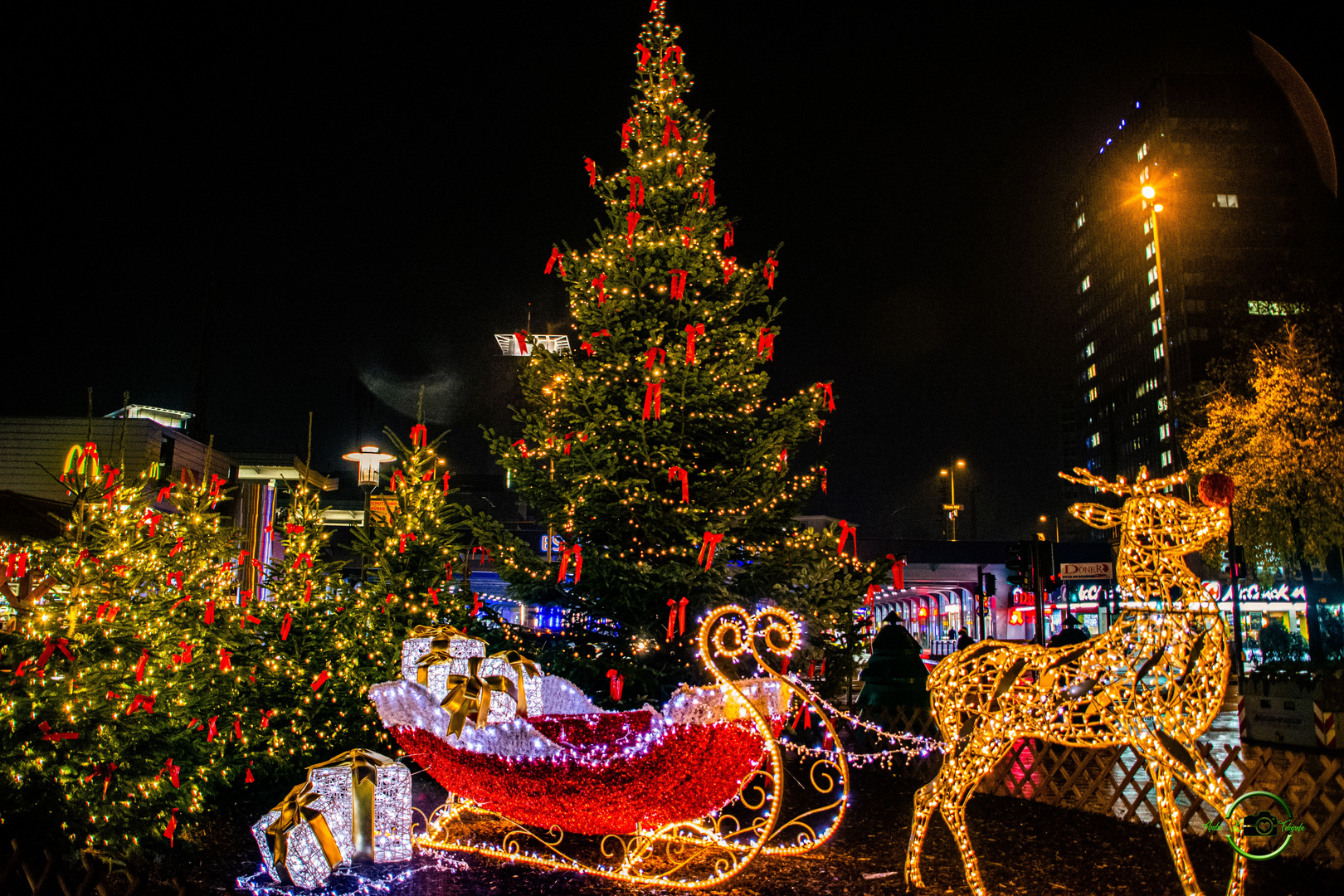LICHTERGLANZ AUF DEM WEIHNACHTSMARKT Stadt Essen Foto & Bild spezial