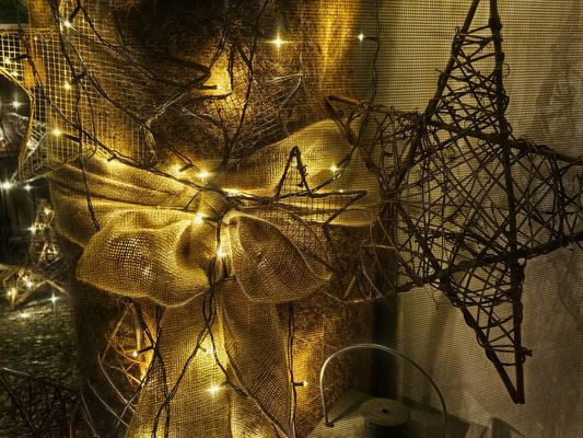 Lichterglanz auf meinem Balkon