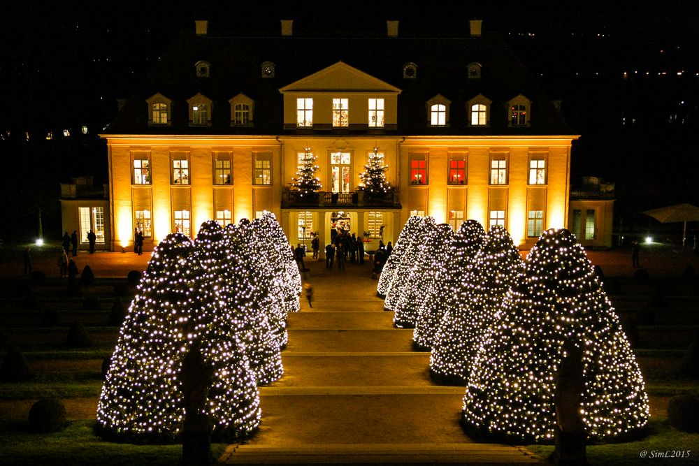 Lichterglanz auf Schloss Wackerbarth