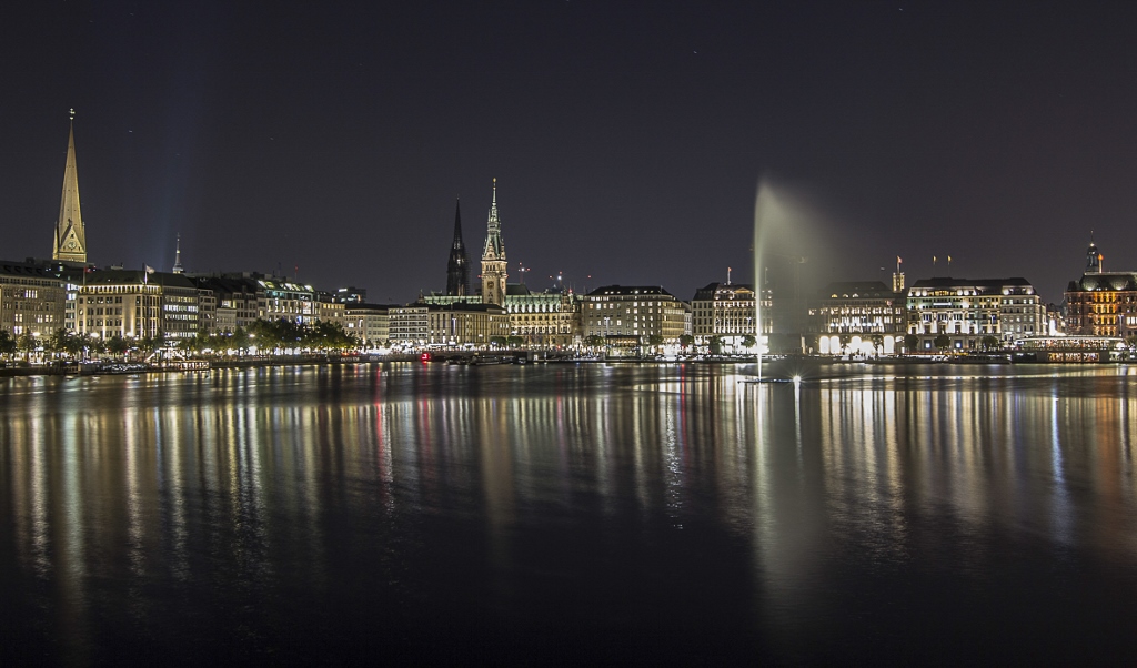 Lichterglanz der Binnenalster