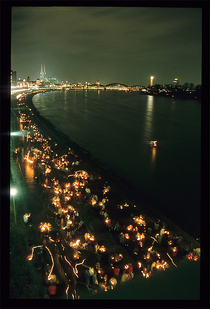 Lichterkette Köln 1992