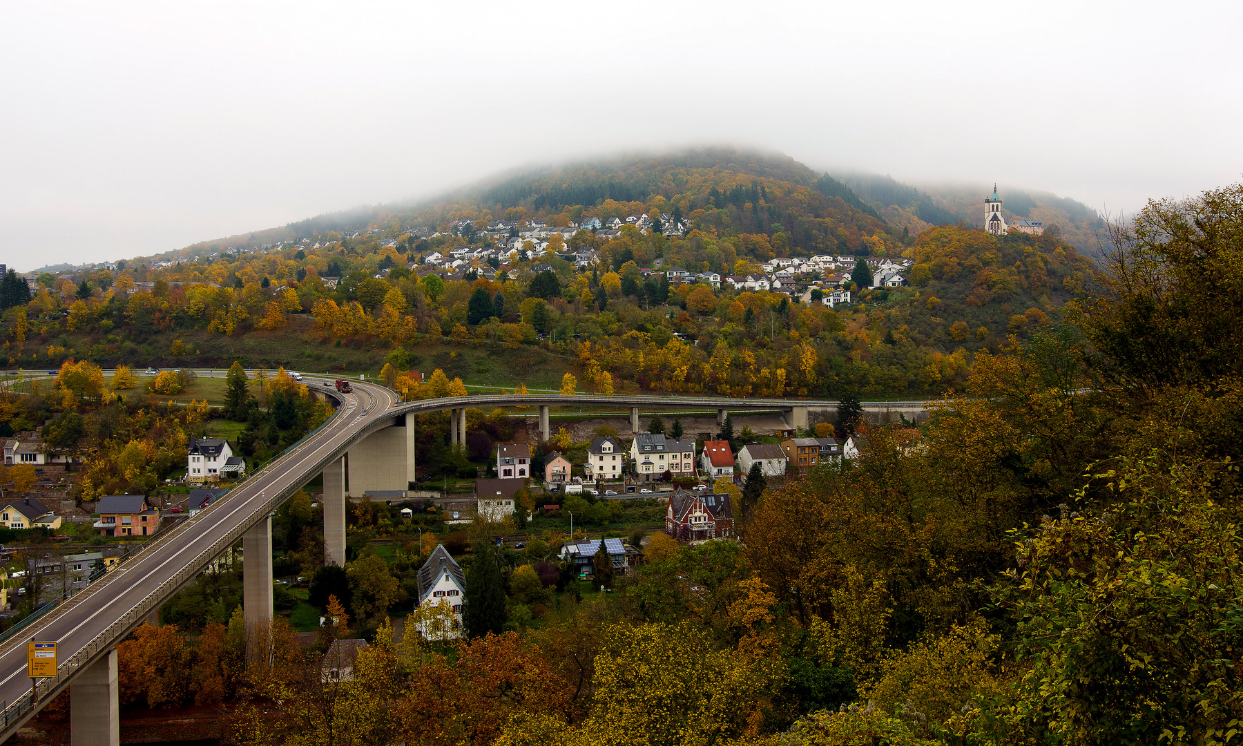 Lichterkopf, Allerheiligenberg Lahntalbrücke