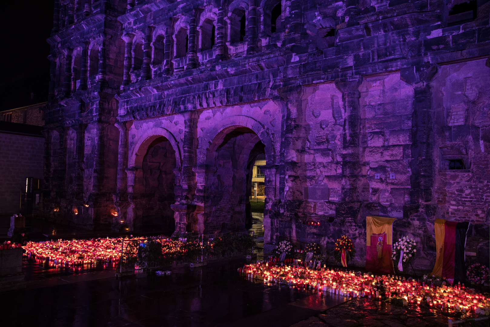 Lichtermeer an der Porta Nigra