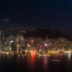 Lichtermeer Hong Kong Island