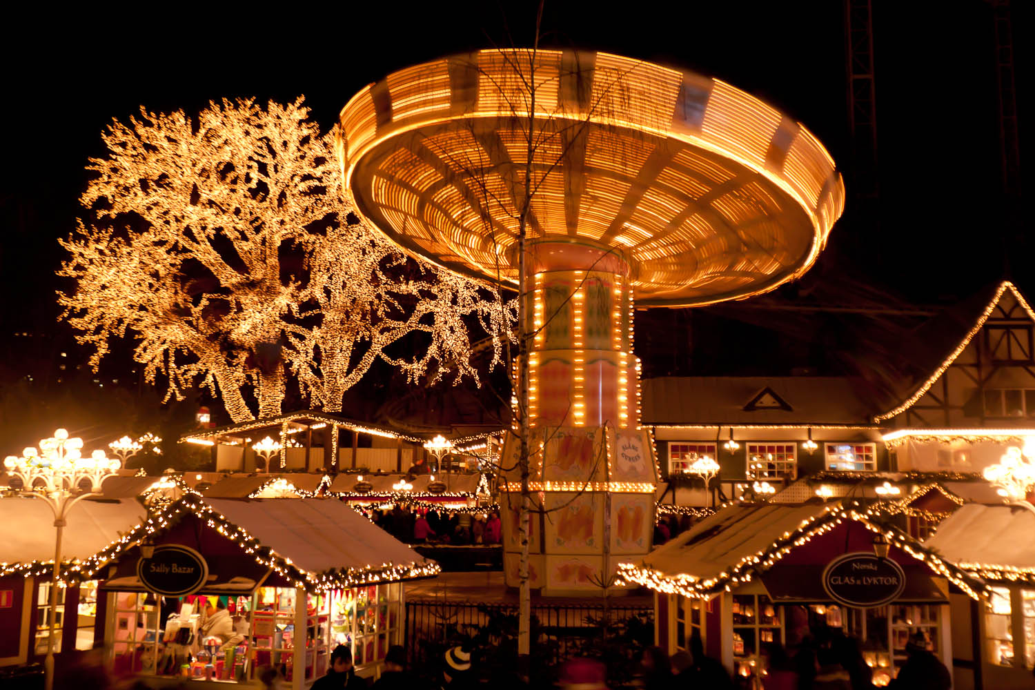 Lichtermeer in Liseberg