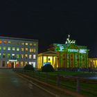 Lichternacht Berlin. Das Brandenburger Tor