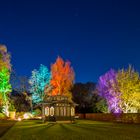 Lichterschauspiel im Garten