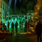 Lichtershow am Rathaus