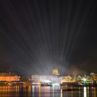 Lichtershow in Mainz zum Tag der deutschen Einheit