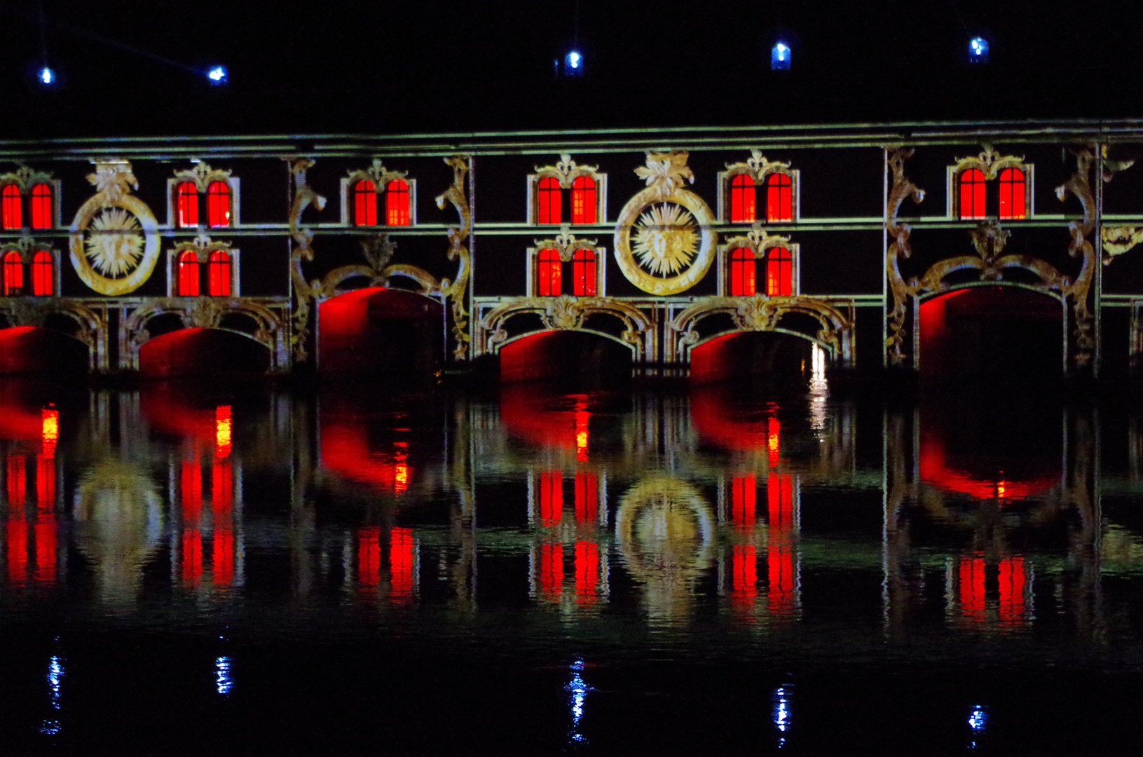 Lichtershow in Straßburg III