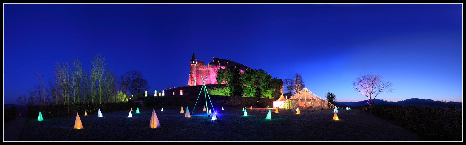 Lichterspiele am Schloss Hohenlimburg