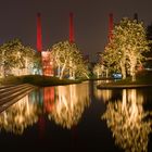 Lichterstimmung in der Autostadt Wolfsburg