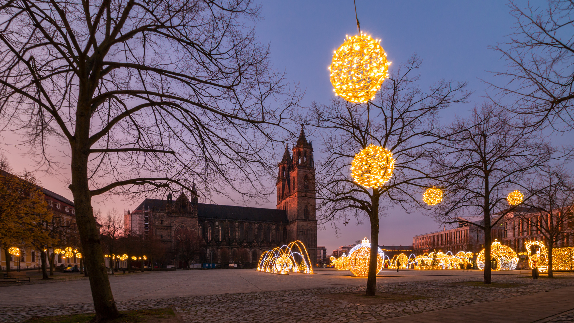 Lichterwelt auf dem Domplatz