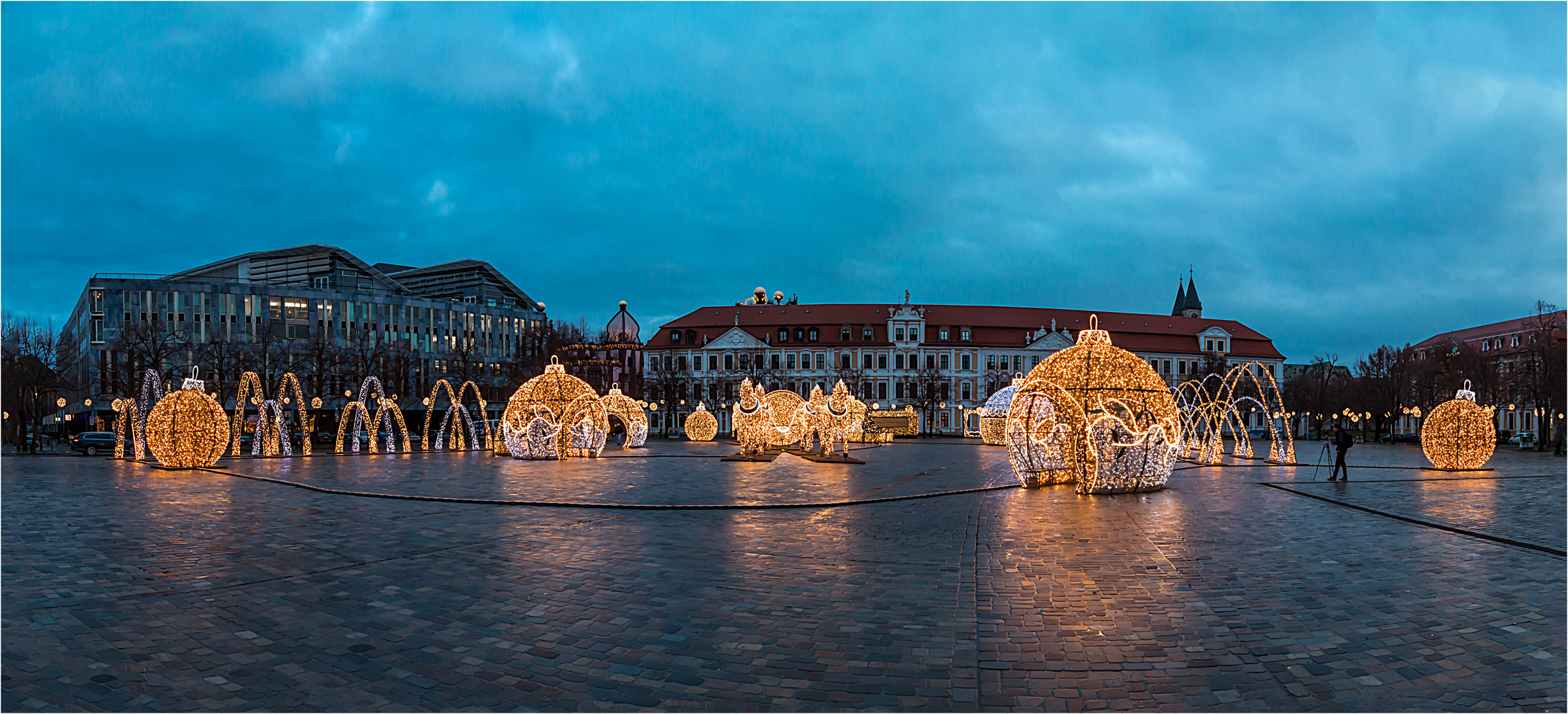 Lichterwelten Domplatz Magdeburg