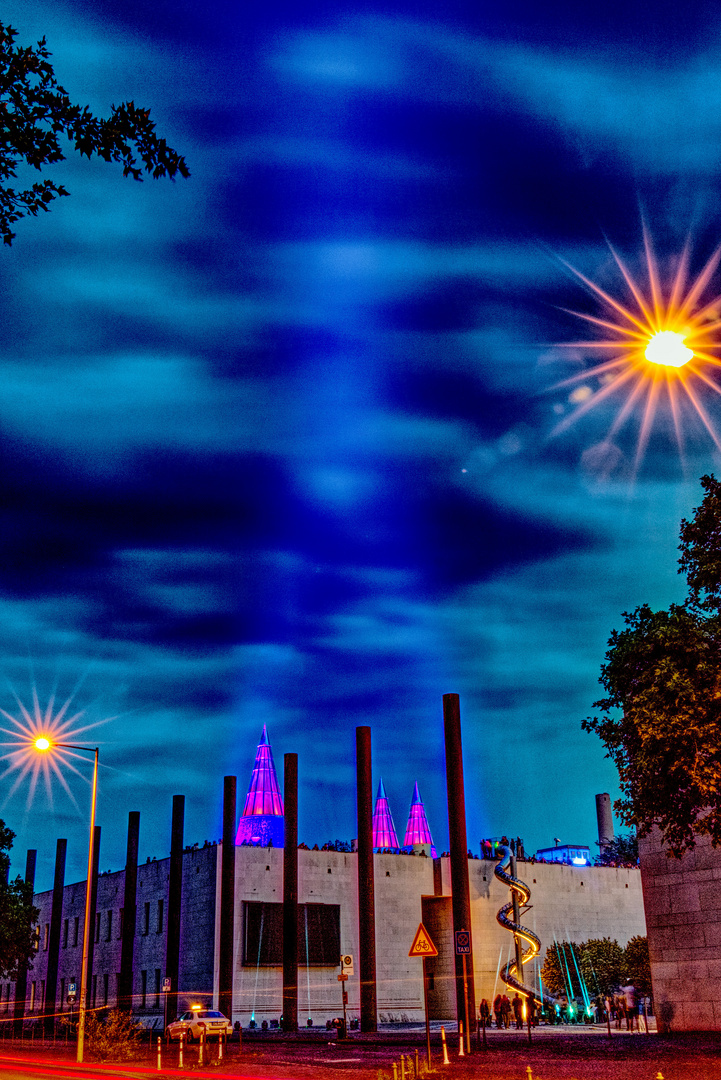 Lichterzauber an der Bundeskunsthalle in Bonn