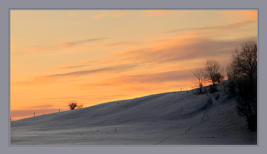 Lichterzauber eines Winterabends