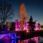 "Lichterzauber": Jagdschloss Herdringen bei Arnsberg (Sauerland)