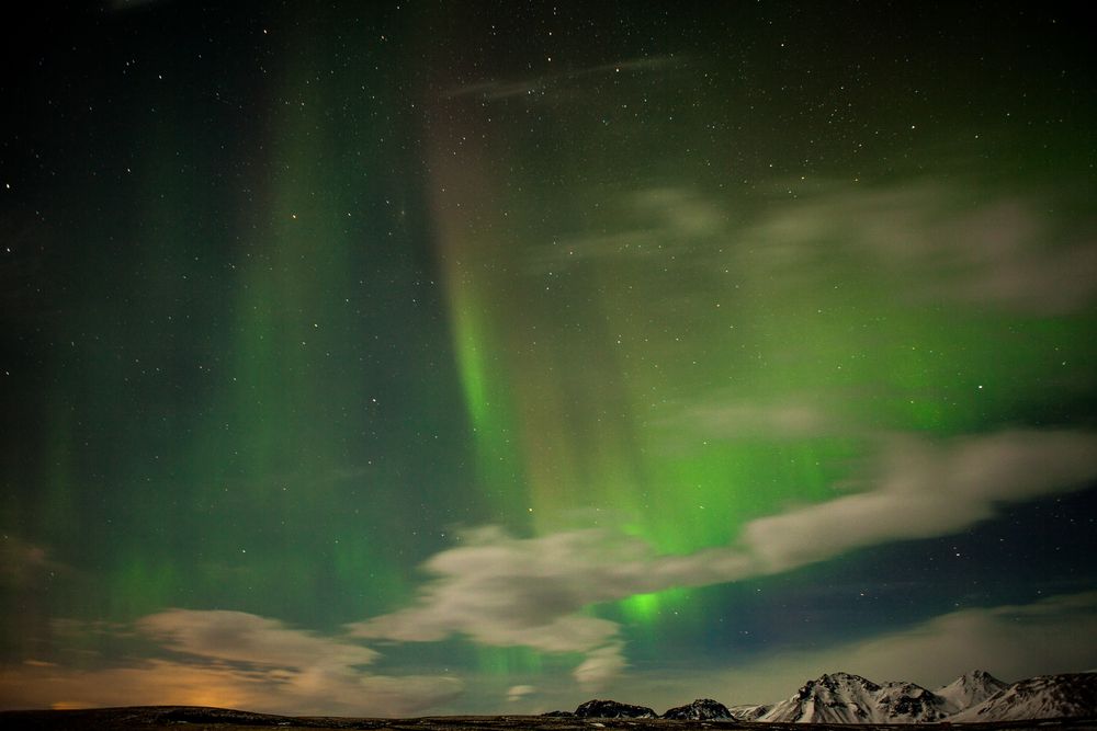 Lichterzauber über Laugarvatn